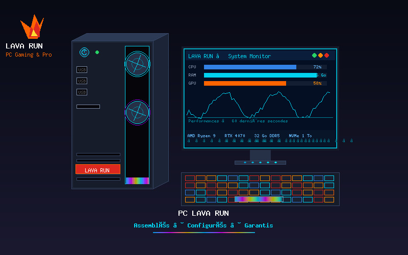 PC LAVA RUN